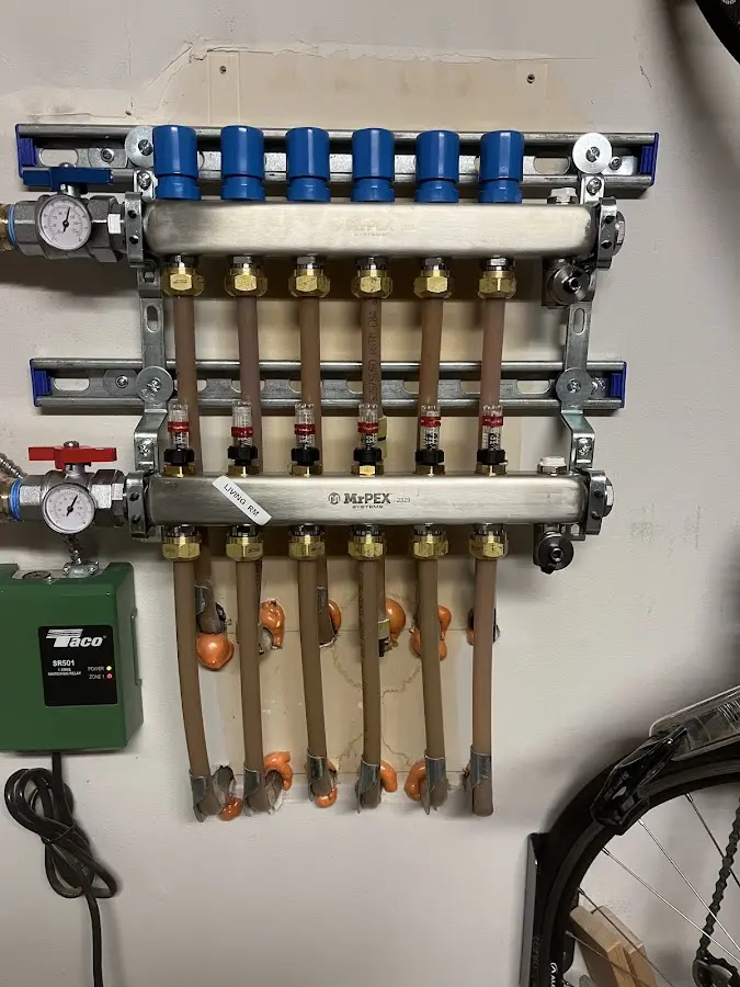 Plumber performing Leak Detection at a residential property in Berrien